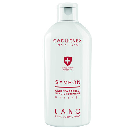 Shampooing contre la chute des cheveux au stade initial hommes Cadu-Crex, 200 ml, Labo