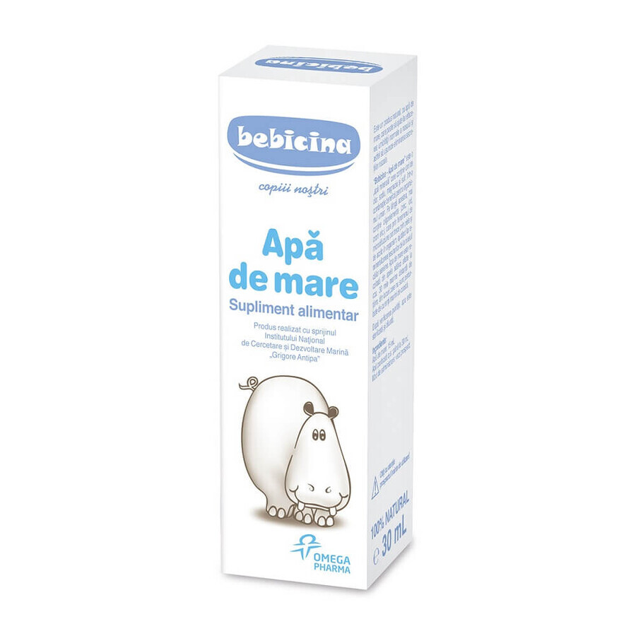 Meerwasser für die Nasenhygiene, Bebicina, 30 ml, Omega Pharma