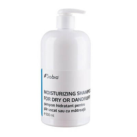 Sampon pentru par uscat si deteriorat Moisturizing, 500 ml, Sabio