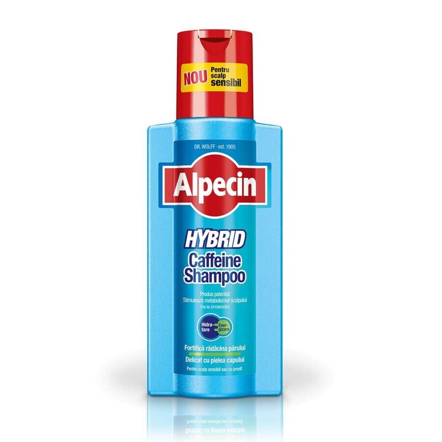 Shampoo für empfindliche, juckende Kopfhaut Alpecin Hybrid, 250 ml, Dr. Kurt Wolff