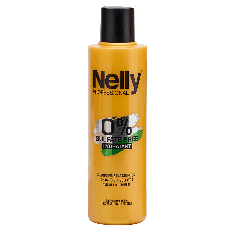 Shampooing hydratant sans sulfate, 300 ml, Nelly Professional