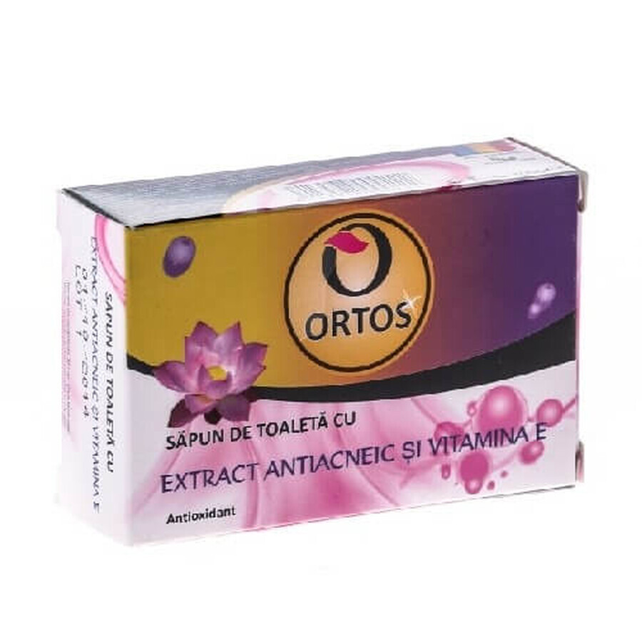 Savon anti-acné à la vitamine E, 100 g, Ortos
