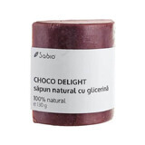 Sapone naturale alla glicerina Choco Delight, 130 g, Sabio