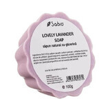 Lovely Lavendel Naturseife mit Glyzerin, 100 g, Sabio