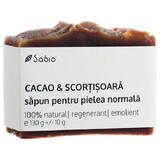Savon naturel pour peau normale au cacao et à la cannelle, 130 g, Sabio