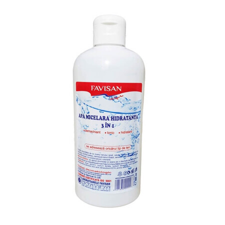 Favisan 3 in 1 vochtinbrengend micellair water, 500 ml