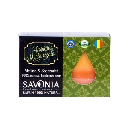 Sapone spruzzato e creato alla menta, 90 g, Savonia