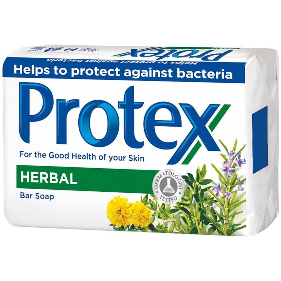 Protex Herbal Antibacterial Solid Soap, 90 g, Colgate-Palmolive