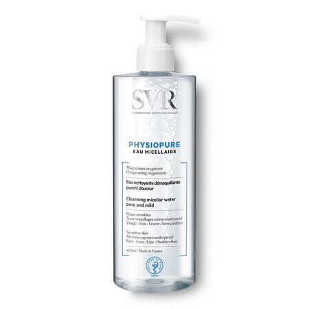 SVR Physiopure - Eau Micellaire Acqua Micellare Detergente Struccante, 400ml