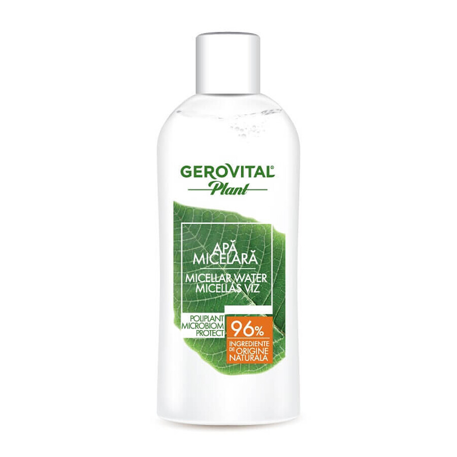 Gerovital Plant Microbiom Protect Poliplant Eau micellaire, 150 ml, Farmec