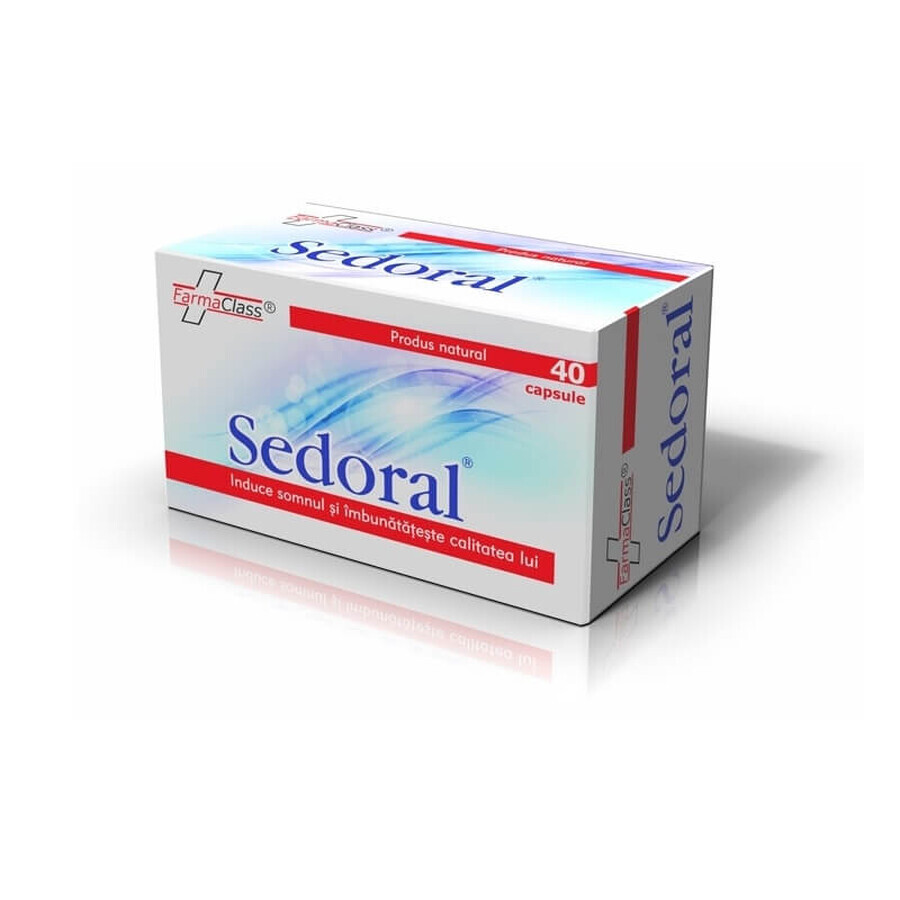 Sedoral, 40 gélules, FarmaClass