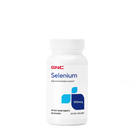 Sélénium 200 mcg (044467), 100 comprimés, GNC