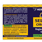 Selenio organico, 60 capsule, Herbagetica