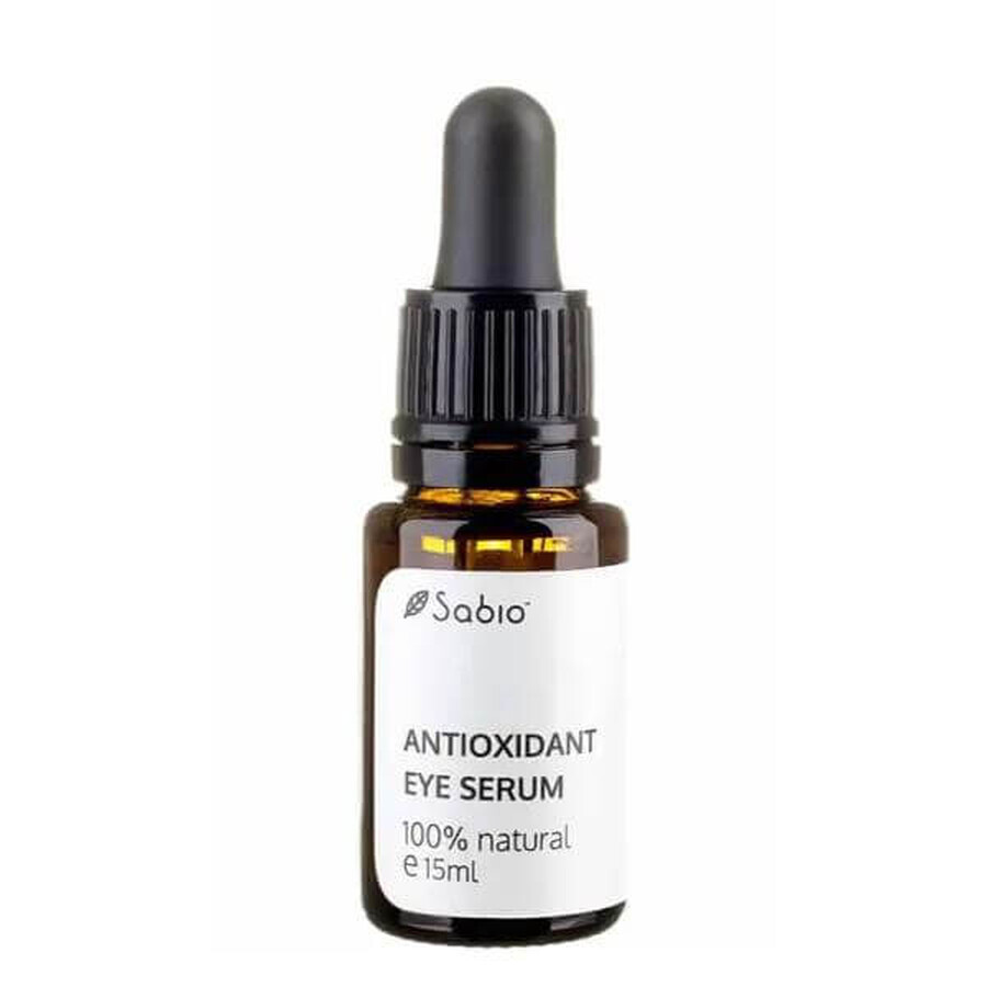 Sérum antioxydant pour les yeux, 15 ml, Sabio