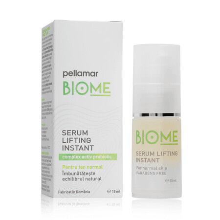 Sofortiges Lifting-Serum für normale Haut Biome, 15 ml, Pellamar