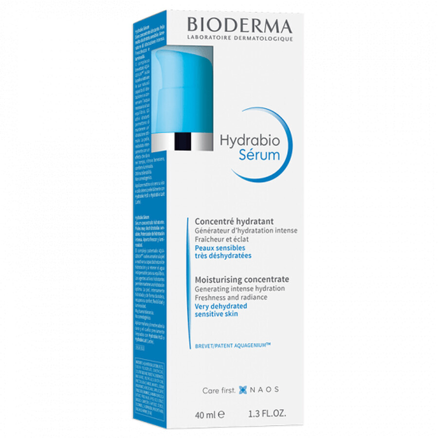 Bioderma Hydrabio Sérum pour les peaux déshydratées, 40 ml