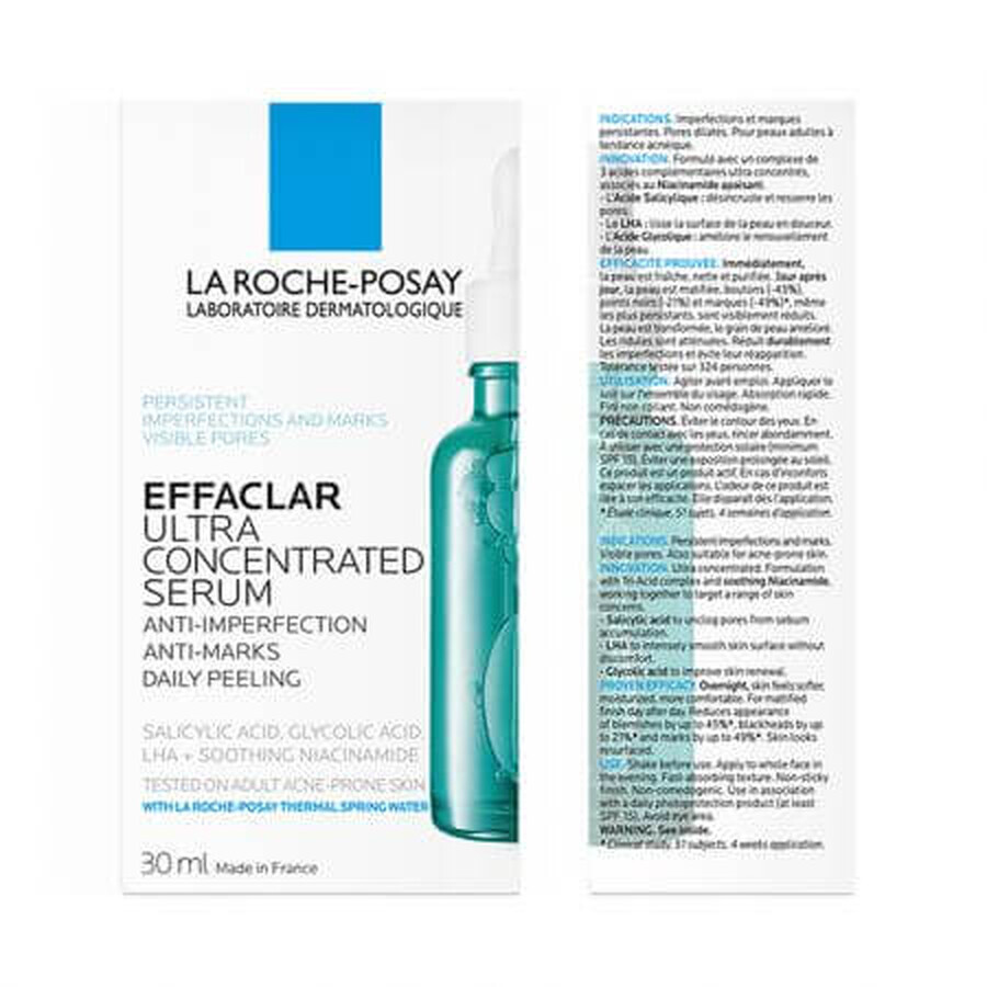 Effaclar Sérum Ultra Concentré, 30 ml, La Roche-Posay 