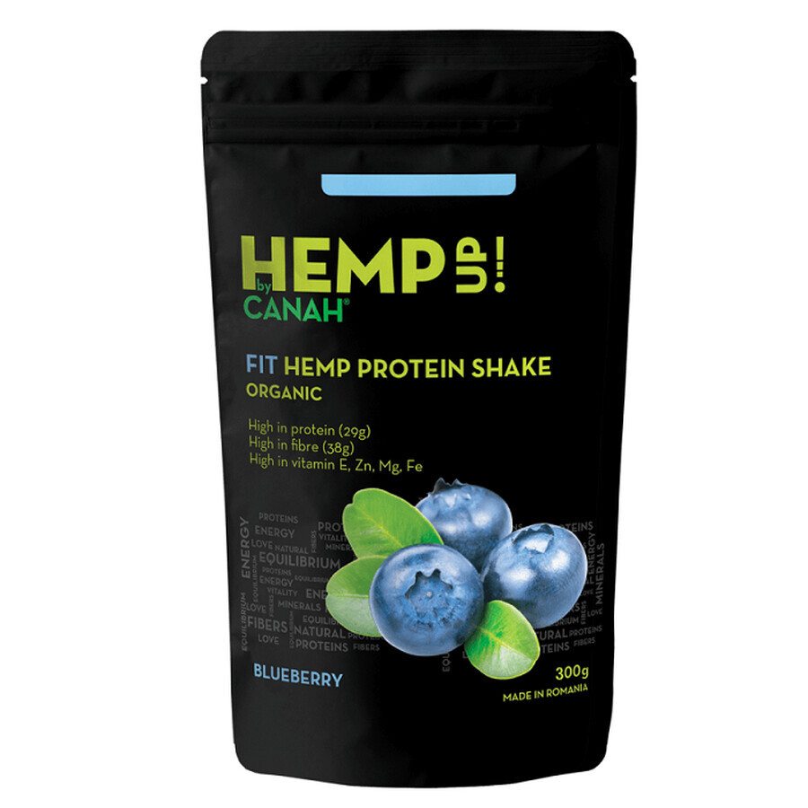 ECO FIT Hanf Up Hanf-Protein-Shake, 300 g, Canah