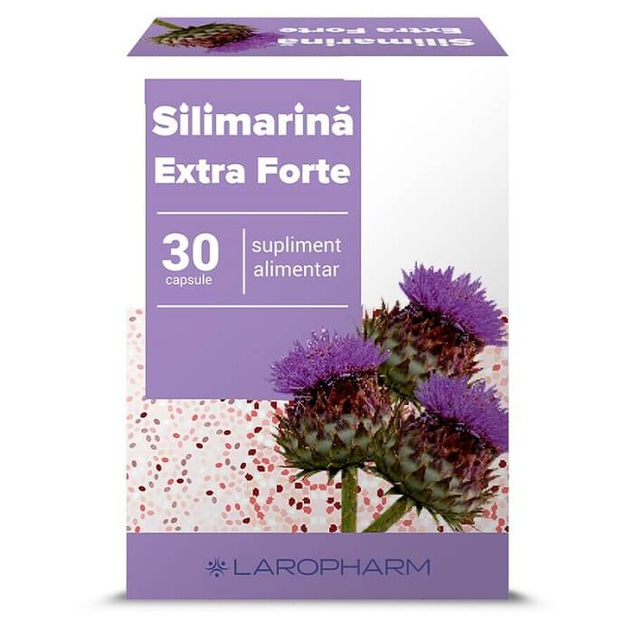 Silimarina Extra Forte 300 mg, 30 capsule, Laropharm