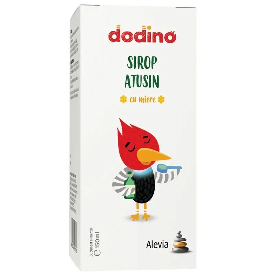 Sirop de miel Dodino, 150 ml, Alevia