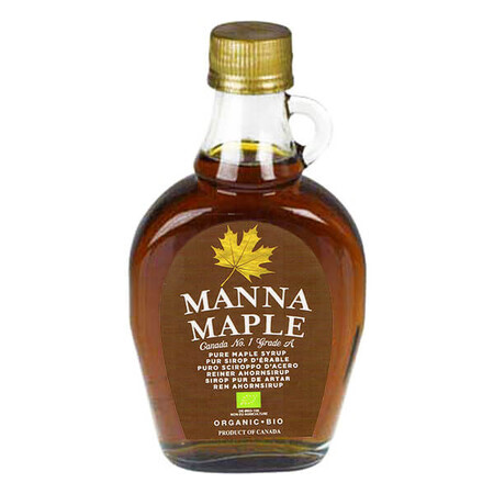 Sirop d'érable pur biologique, 250 g, Manna Maple