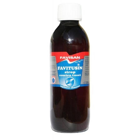 Sirop contre la toux Favitusin, 250 ml, Favisan