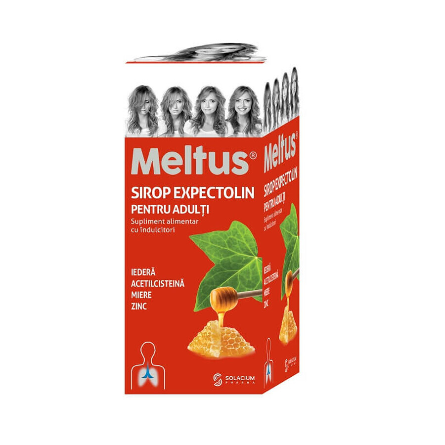 Meltus Schleimlösender Sirup für Erwachsene, 100 ml, Solacium Pharma