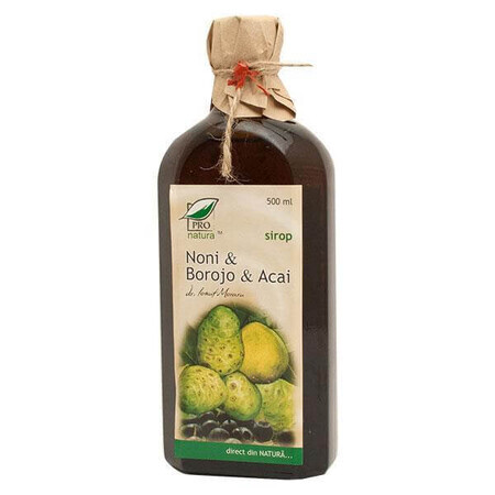 Noni, Borojo and Acai syrup, 250 ml, Pro Natura