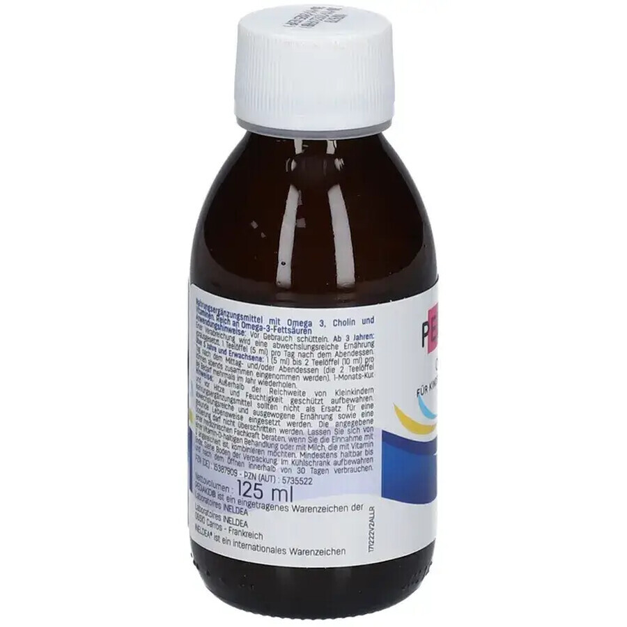 Syrup for children Omega 3 and Vitamin A, C, D, E with cola flavor, 125 ml, Pediakid