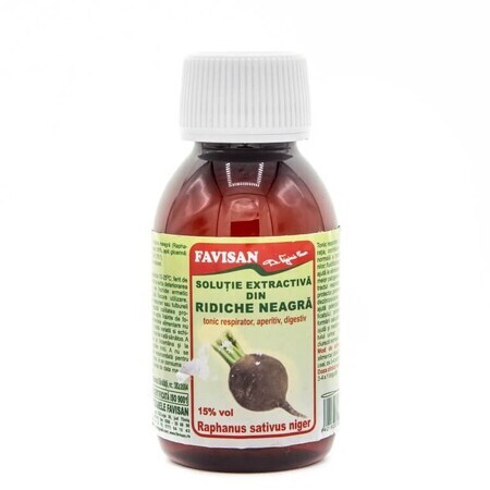 Solution d'extrait de radis noir, 100 ml, Favisan