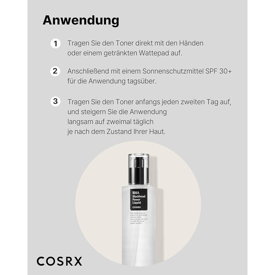 Solution with BHA for blackheads, 100 ml, COSRX