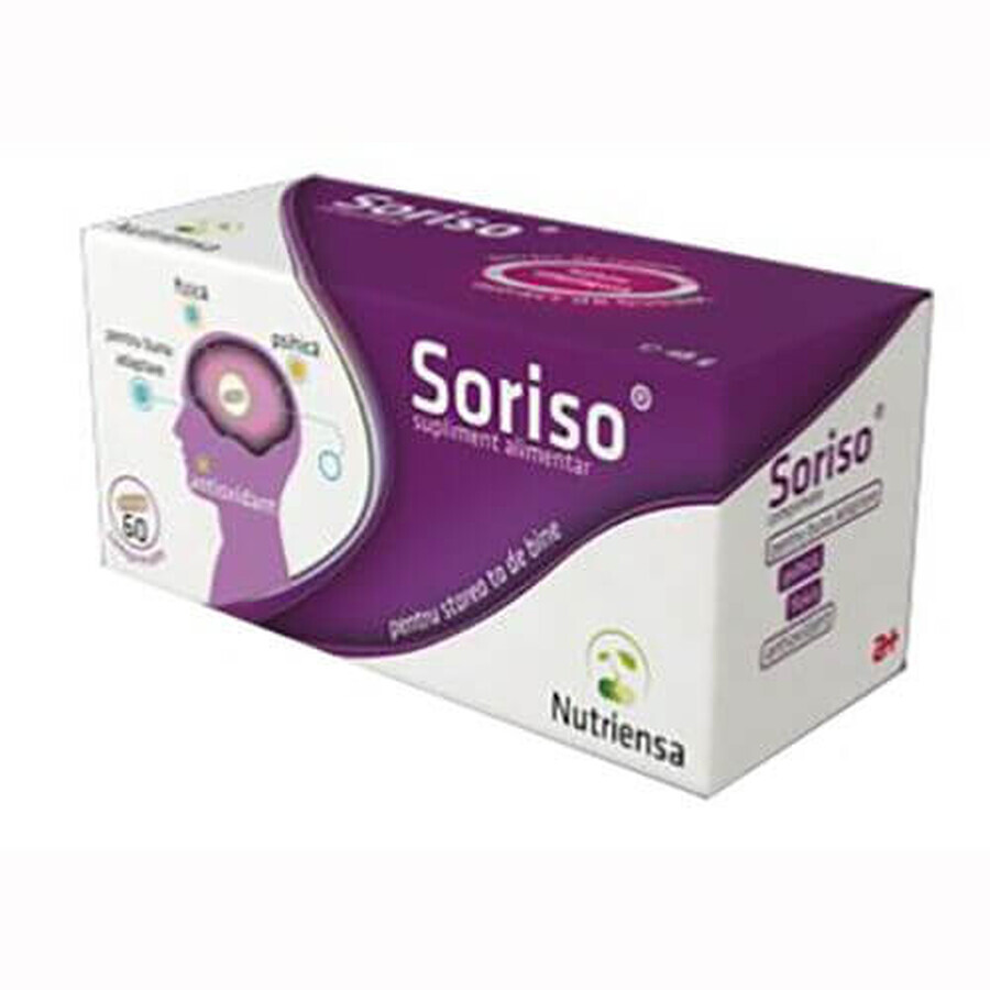 Soriso, 60 comprimés, Antibiotice SA