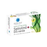 Spiruline + Orge vert, 30 comprimés, Helcor