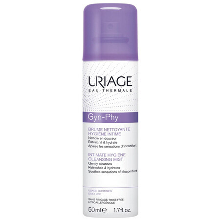 Gyn-Phy spray nettoyant intime, 50 ml, Uriage