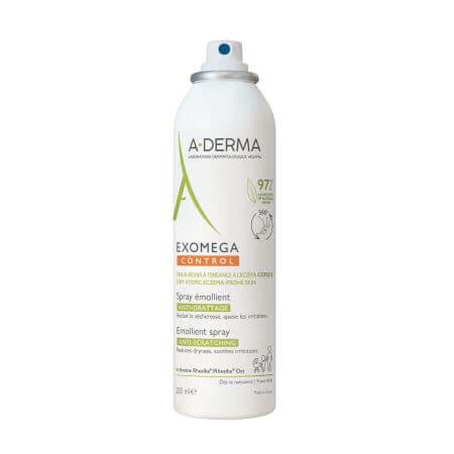 A-Derma Exomega Control - Spray Emolliente Anti Prurito, 200ml