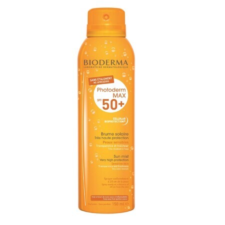 Spray photoprotection Photoderm Max Brume SPF 50+, 150 ml, Bioderma