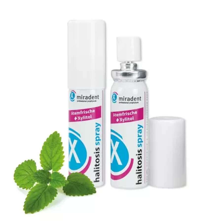 Miradent Halitosis Spray avec Xylitol, 15 ml, Hager & Werken