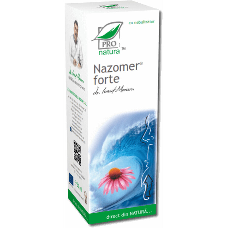 Spray nasal, Nazomer Forte, 50 ml, Pro Natura