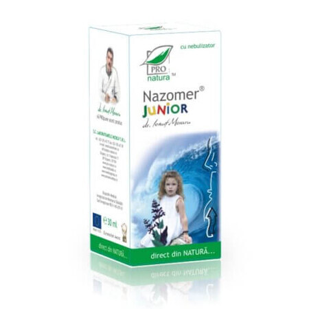 Spray nasal, Nazomer Junior, 30 ml, Pro Natura