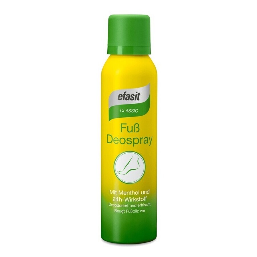 Spray parfumé pour les pieds, 150 ml, Efasit Classic