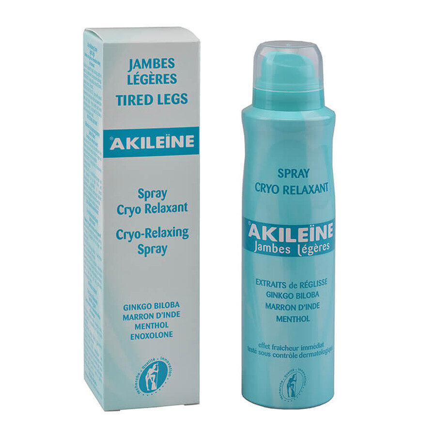 Akileine Spray für schwere Beine, 150 ml, Asepta