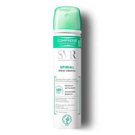 Spirial Antitranspirant Pflanzliches Spray, 75 ml, Svr