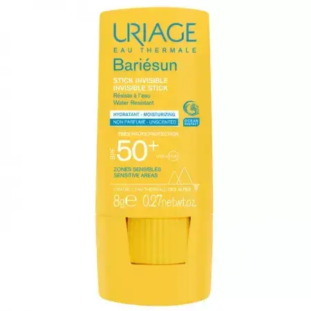 Stick solaire invisible SPF50+ Bariesun, 8 g, Uriage