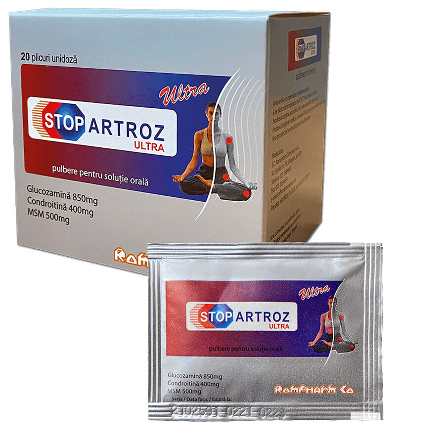 Stopartroz Ultra, 30 sachets, Rompharm