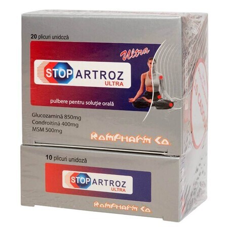 Stopartroz Ultra, 30 plicuri, Rompharm