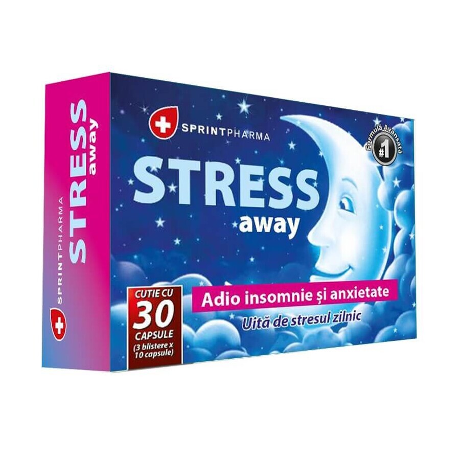 Stress Away, 30 Kapseln, Sprint Pharma