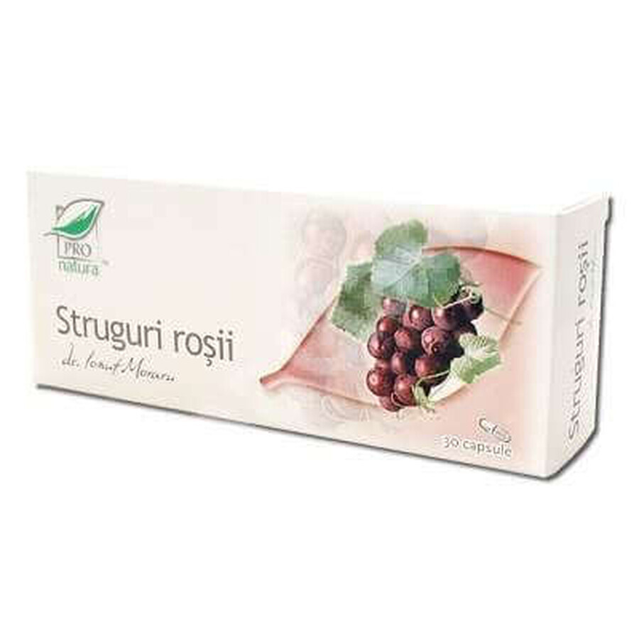 Red Grapes, 30 capsules, Pro Natura