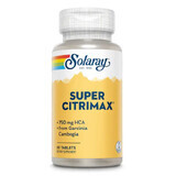 Super CitriMax (Garcinia cambogia) 750mg, Solaray, 60 comprimés, Secom