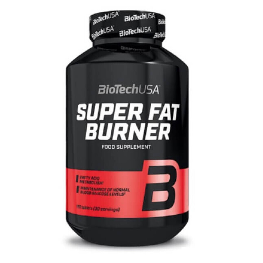 Super Fat Burner, 120 comprimés, Biotech USA