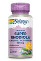 Super Rhodiola 500mg Solaray, 30 g&#233;lules, Secom